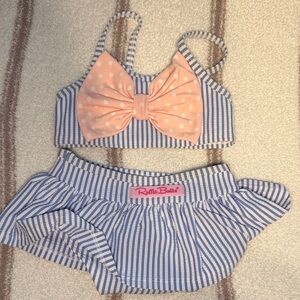 Ruffle Butts 2 piece swim suit 12-18 mo